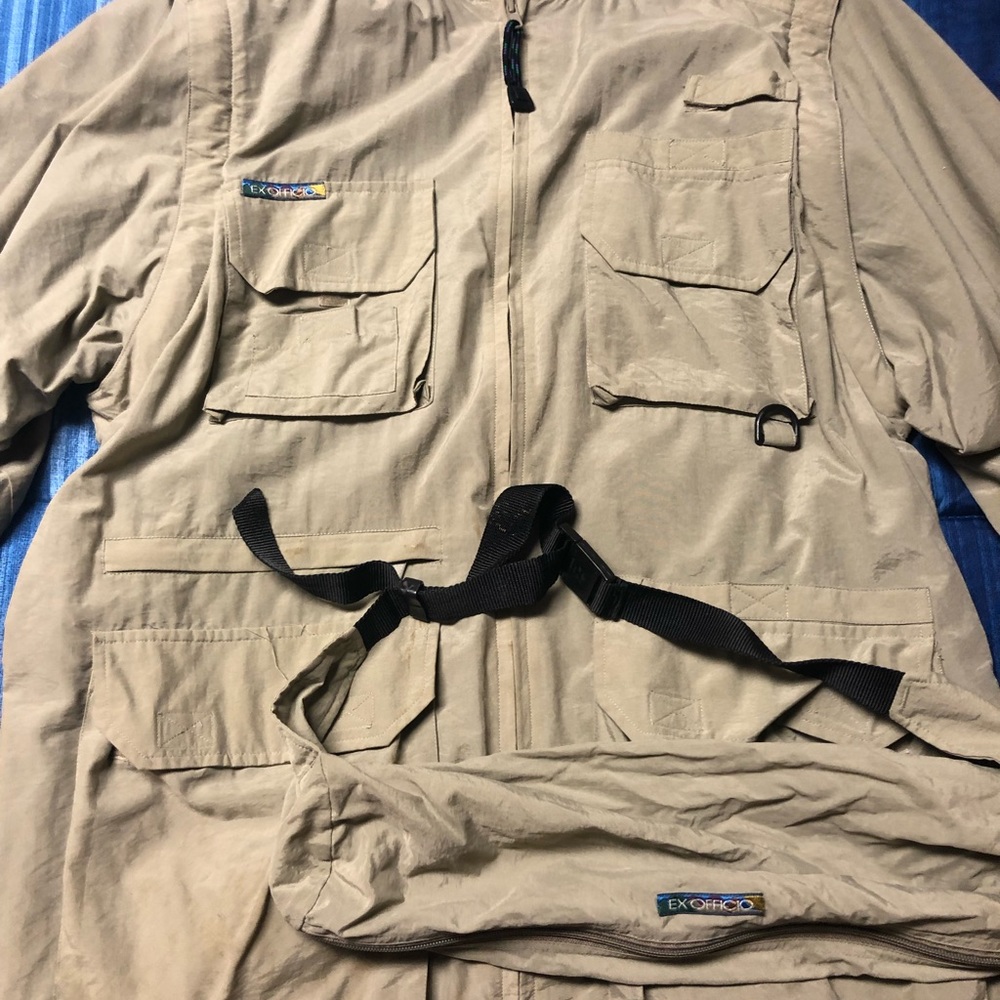 Mens medium exofficio adventure shirt